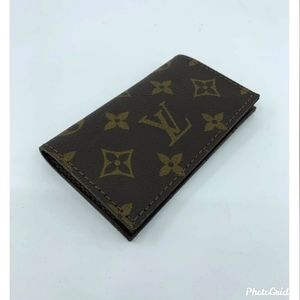 Louis Vuitton plain wallet 4.5 x 2.5
